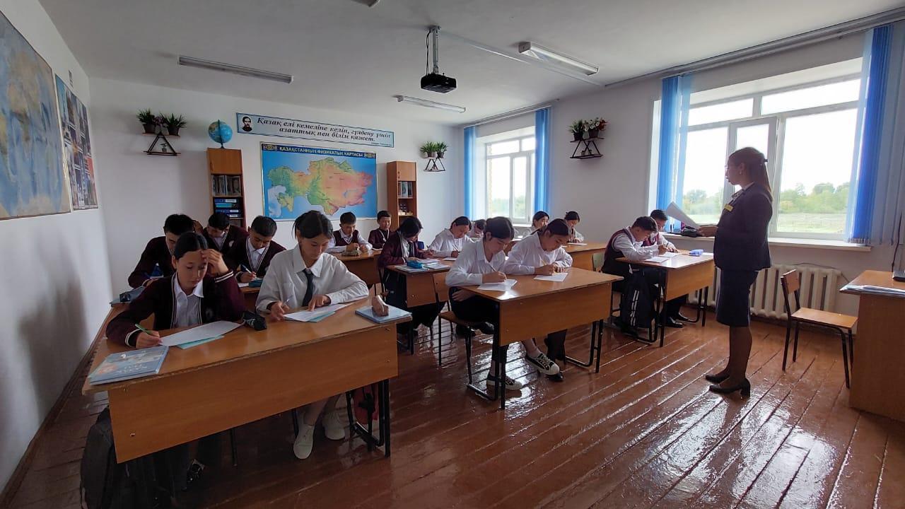 5 қыркүйек 2023 жылы "К. Шакенов атындағы орта мектебі" КММ - де 9-11 сыныптар аралығында "Мағжан Жұмабаев - заманның заңғар тұлғасы" тақырыбында жалпы қазақстандық ашық диктант жазылды